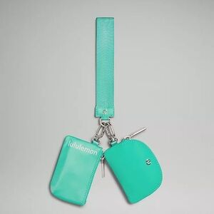 lululemon athletica Mint Green Wristlet Set